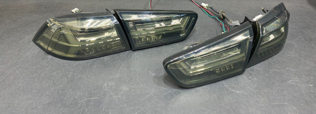 2013 MITSUBISHI EVO X EVOLUTION 10 VLAND BLACK OUT A-SET FULL LED TAIL LIGHT