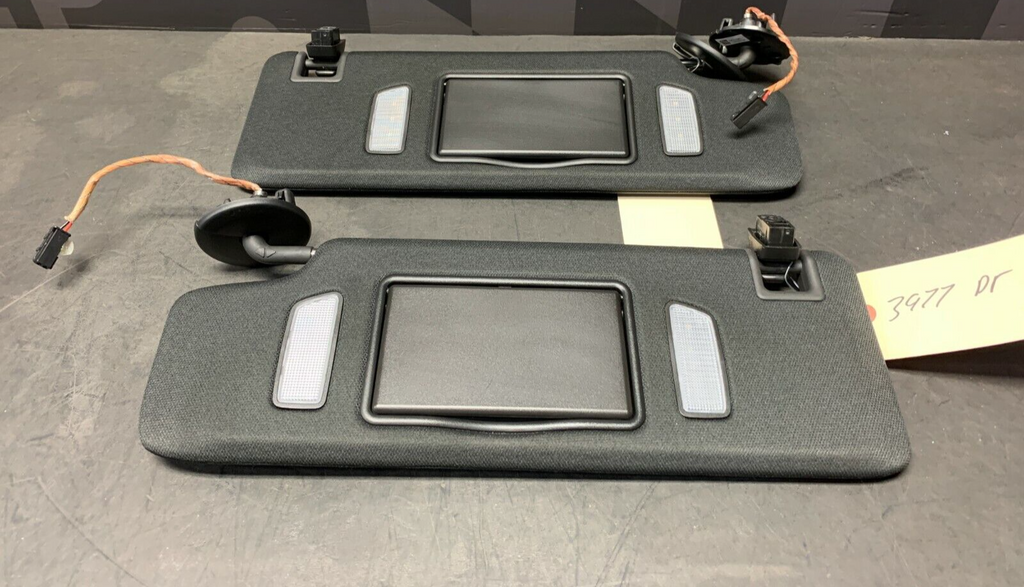 2018 CAMARO ZL1 OEM DRIVER PASSENGER SUN VISORS