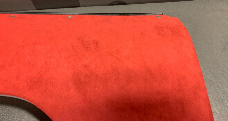 2004 PONTIAC GTO DRIVER KNEE PANEL RED SUEDE USED OEM