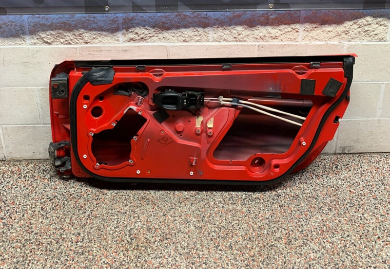 1998 CORVETTE C5 CONVERTIBLE OEM PASSENGER RH DOOR LOADED W/ GLASS, MOTOR