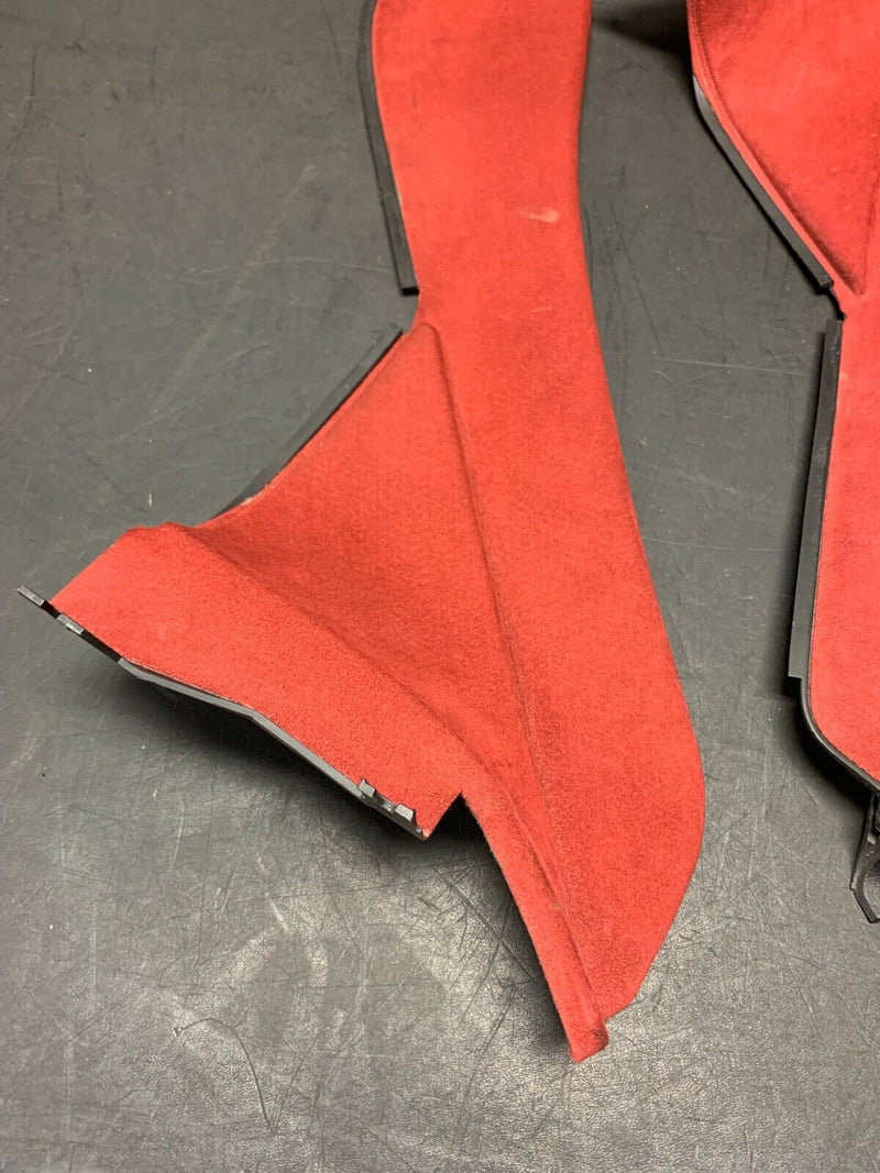 2006 PONTIAC GTO OEM RED SUEDE CENTER CONSOLE SIDE TRIM PANELS