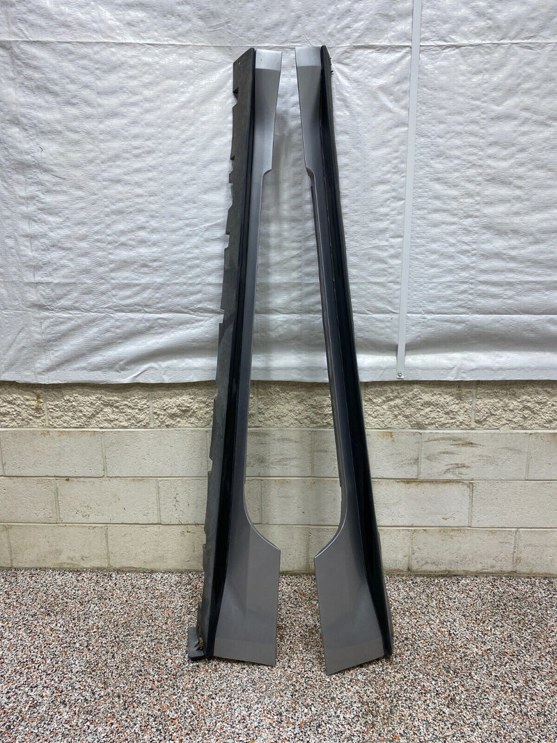 2021 FORD MUSTANG GT OEM SIDE SKIRT ROCKER PANEL PAIR DR PS USED 54K MILES