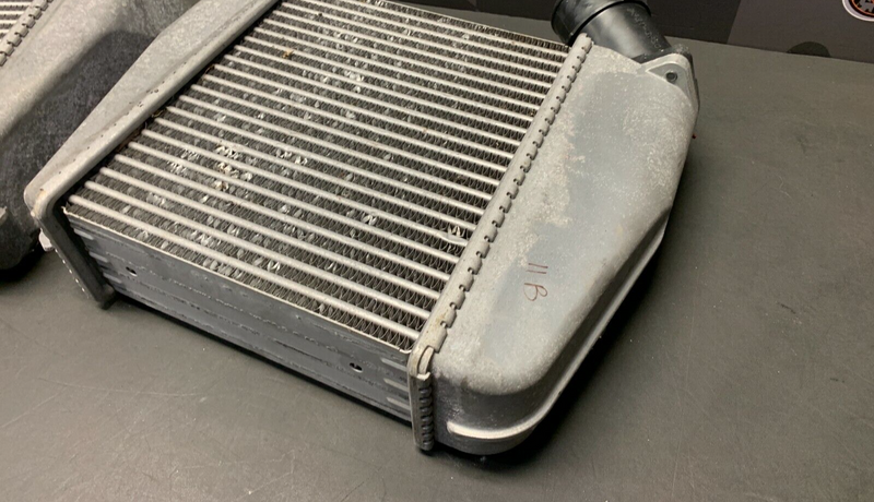 NISSAN R35 GTR OEM FRONT MOUNT INTERCOOLERS DRIVER PASSENGER