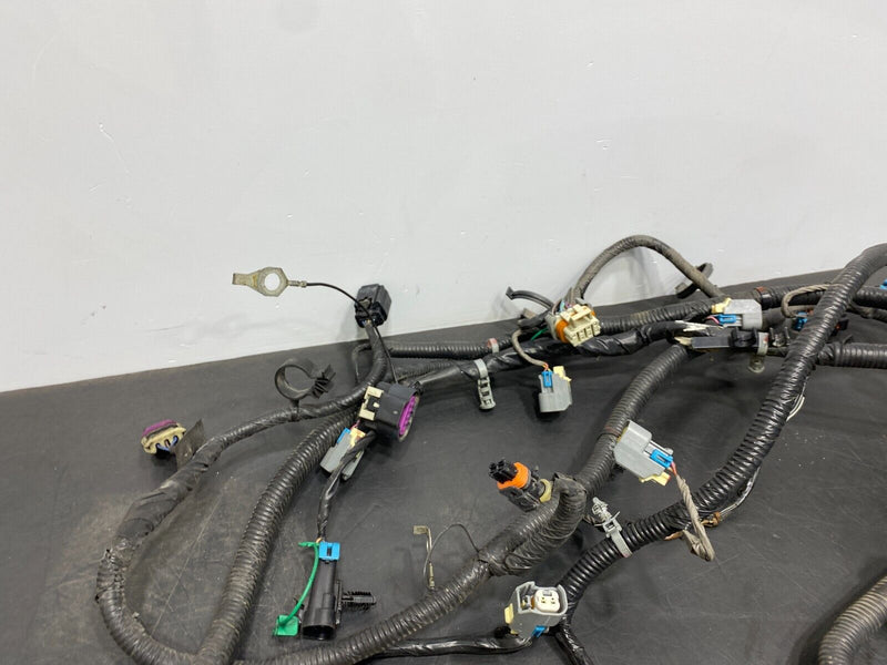 2015 CHEVROLET CAMARO SS OEM ENGINE WIRING HARNESS PCM TO ENGINE USED **READ**