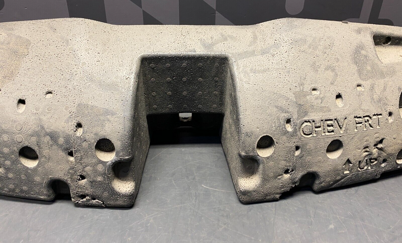 2008 CORVETTE C6 OEM FRONT BUMPER FOAM IMPACT ABSORBER USED