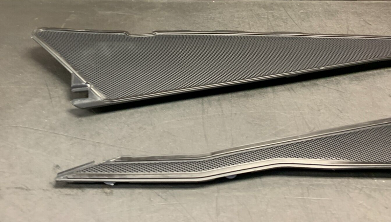 2014 PORSCHE 911 991 GT3 OEM SPEAKER GRILLE SIDE TRIM PANELS