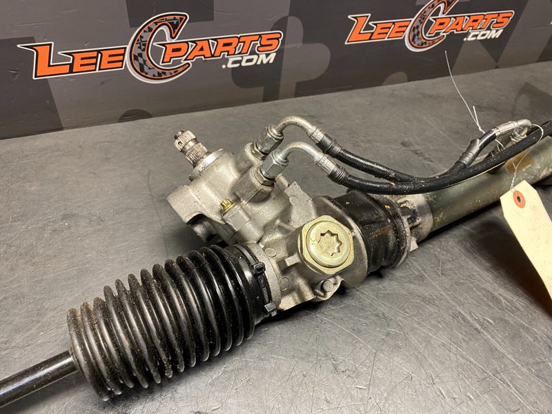1998 NISSAN 240SX POWER STEERING RACK AND PINION WITH AFTERMARKET LINES USED