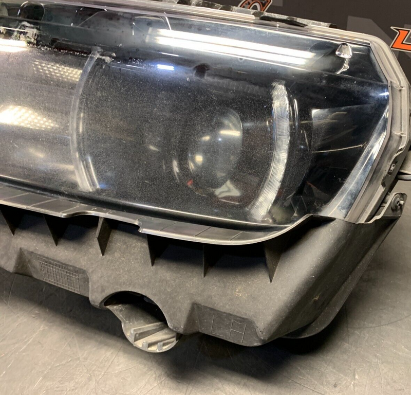 2014 CAMARO SS CONVERTIBLE OEM DRIVER PASSENGER HID BLACK HOUSING HEADLIGHTS
