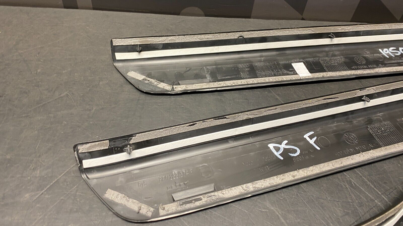 2012 Audi Q5 V6 S LINE OEM DOOR SILL SCUFF PANELS SET FRONT REAR USED