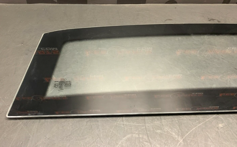 2010 AUDI R8 OEM REAR PARTITION ENGINE COMPARTMENT GLASS