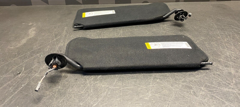 2002 CORVETTE C5Z06 OEM SUNVISORS PAIR DRIVER PASSENGER USED