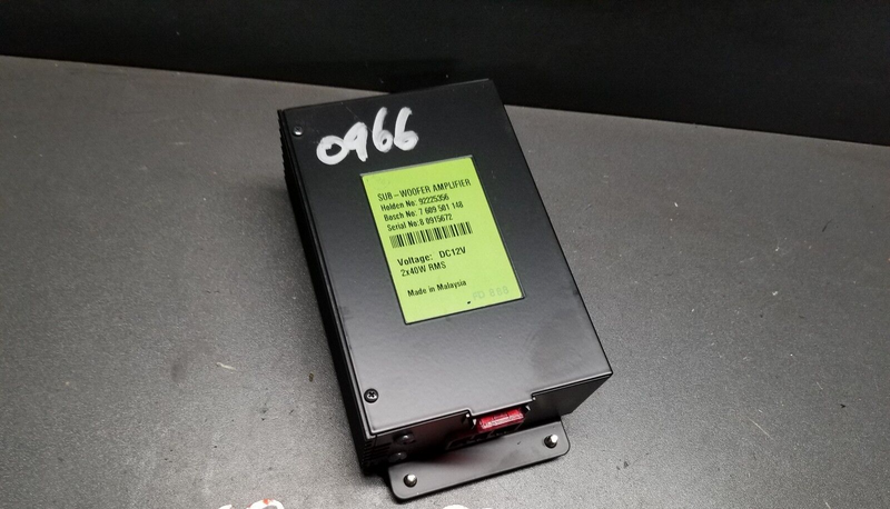 2009 PONTIAC G8 GT OEM 92225356 SUBWOOFER SUB WOOFER AMP AMPLIFIER
