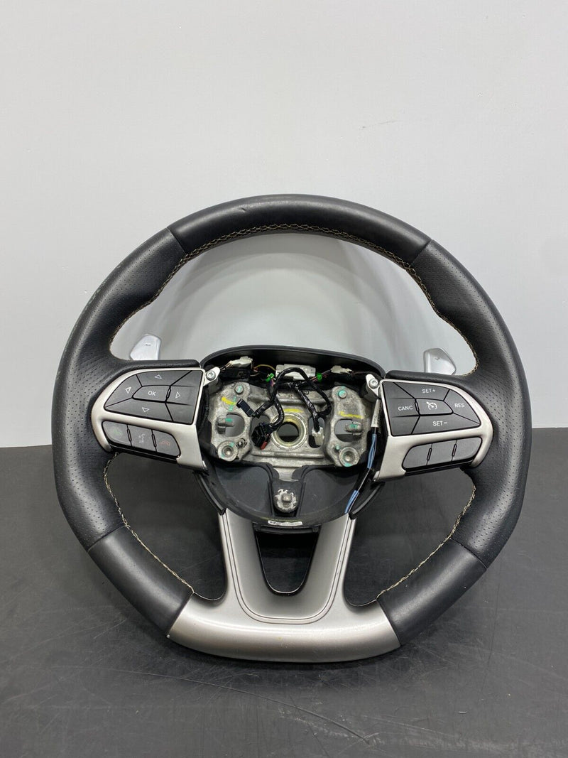 2016 DODGE CHARGER HELLCAT OEM STEERING WHEEL AUTOMATIC WITH PADDLES