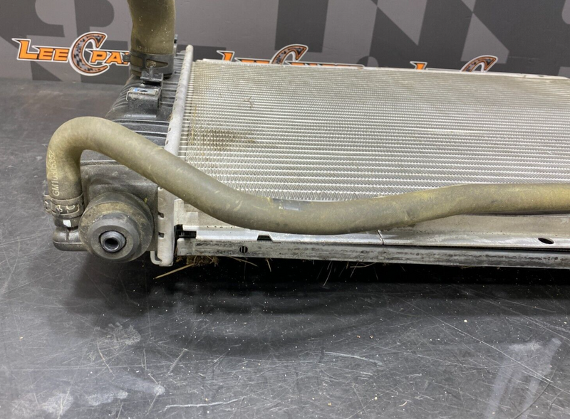 2007 CORVETTE C6 OEM RADIATOR AC CONDENSOR COMBO USED 33K MILES