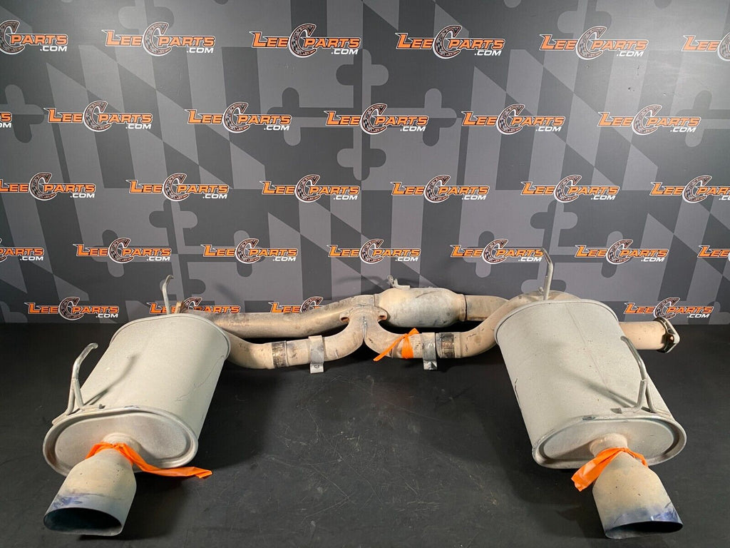 2007 HONDA S2000 AP2 INVIDIA Q300 CATBACK EXHAUST MUFFLERS USED **READ DAMAGE**