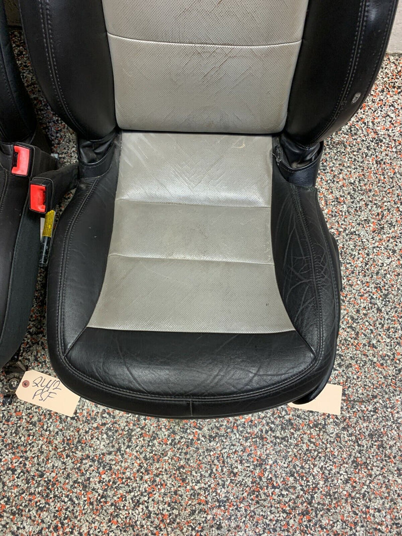 2013 CORVETTE C6 GRANDSPORT OEM FRONT SEATS GREY