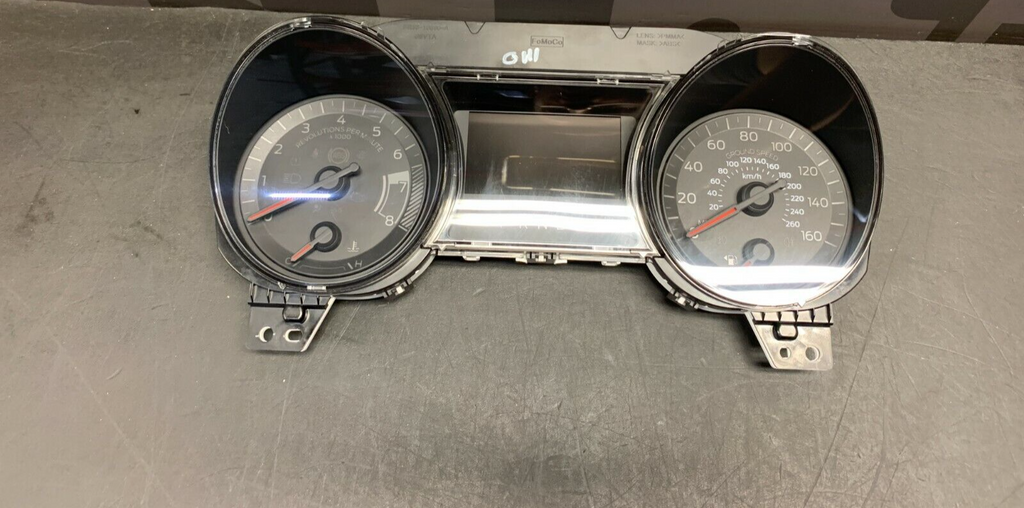 2015 FORD MUSTANG GT OEM GAUGE INSTRUMENT CLUSTER A/T 57K