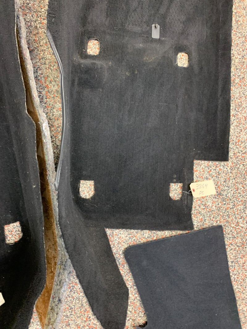 2004 CORVETTE C5 Z06 OEM CABIN CARPET SET DRIVER PASSENGER PAIR USED 43k MILES