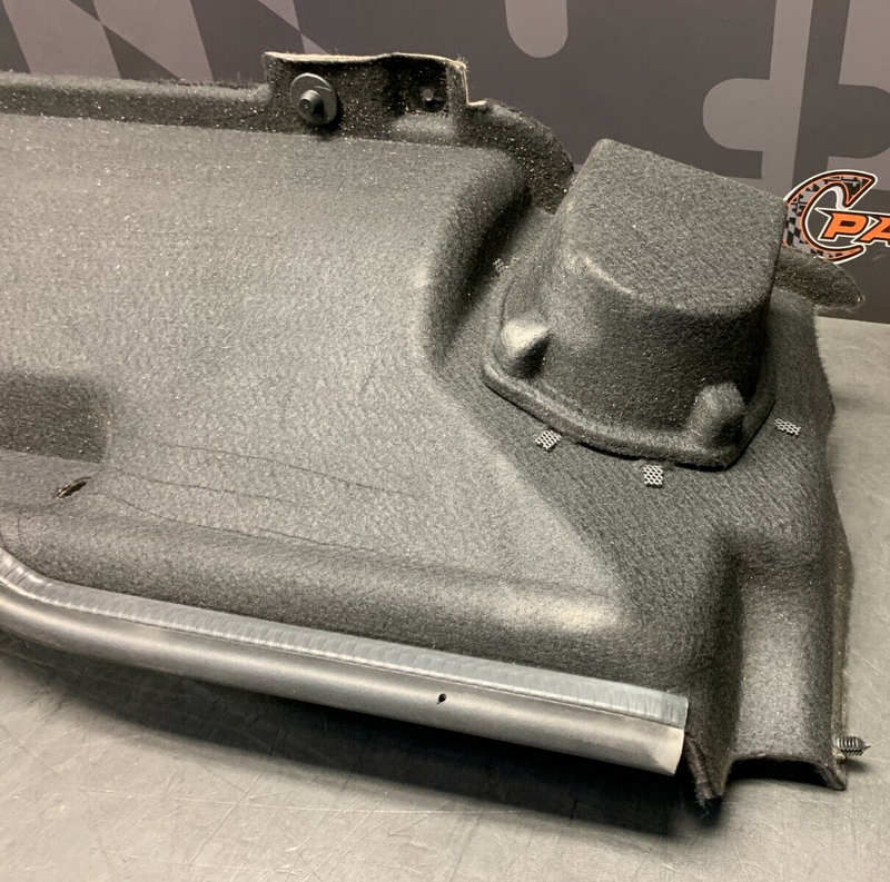2005 CORVETTE C6 CONVERTIBLE OEM REAR SHELF SPEAKER PANEL SHELF CARPET