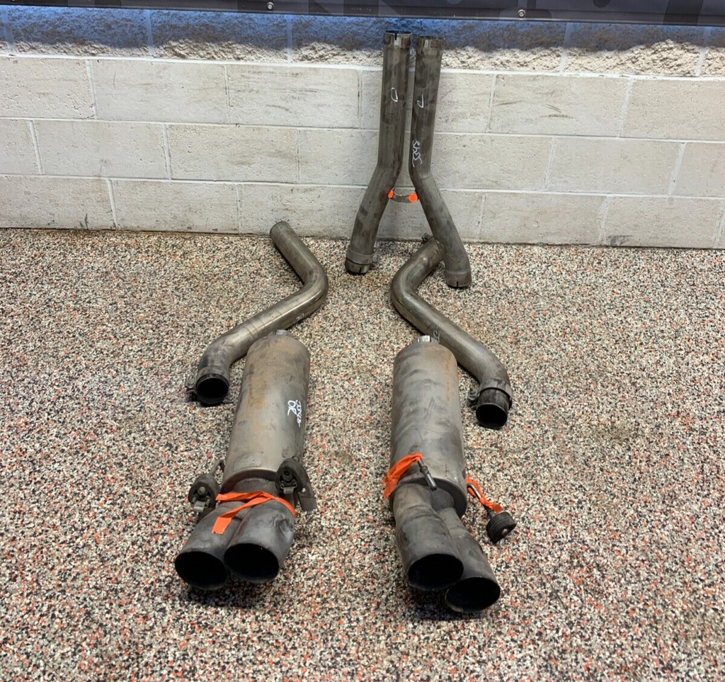 2008 CORVETTE C6 LG GT4 MUFFLERS -DAMAGE-