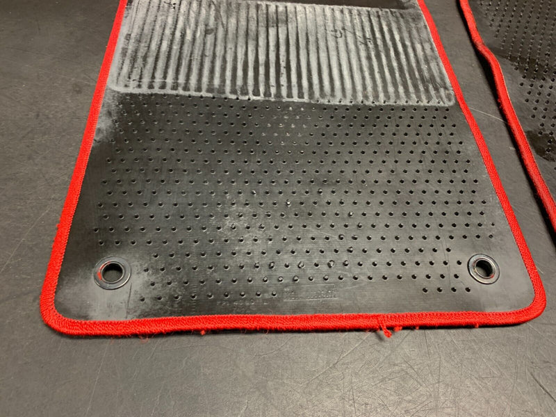 2001 CORVETTE C5 RED FLOOR MATS USED