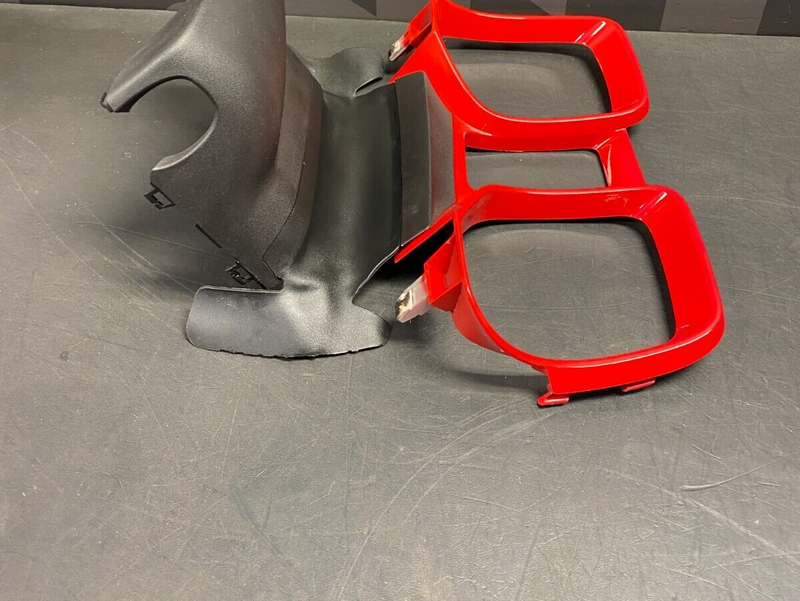 2011 CHEVROLET CAMARO SS OEM GAUGE CLUSTER BEZEL TRIM PAINTED RED USED