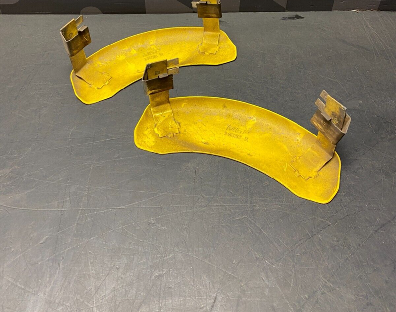 2014 CHEVROLET CAMARO SS MGP REAR BRAKE CALIPER COVERS YELLOW SS USED