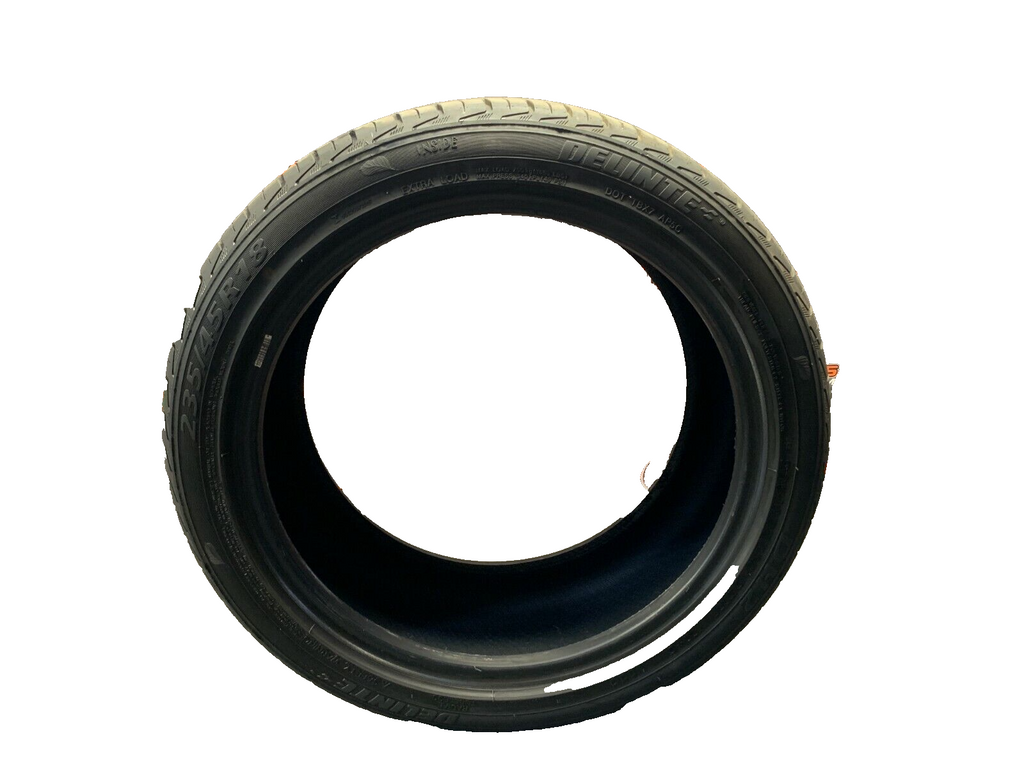 235/45/18 DELINTE DH2 USED TIRE (ONE) 9/32