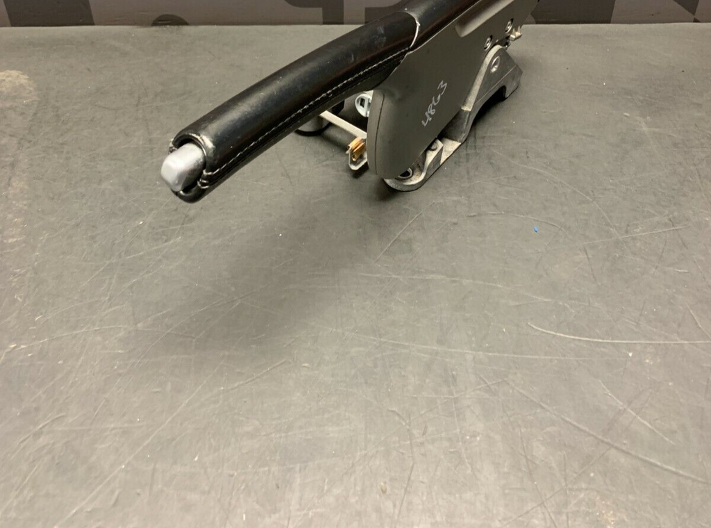 2006 PORSCHE CAYMAN S 987 OEM PARKING E BRAKE HANDLE LEATHER STITCHED