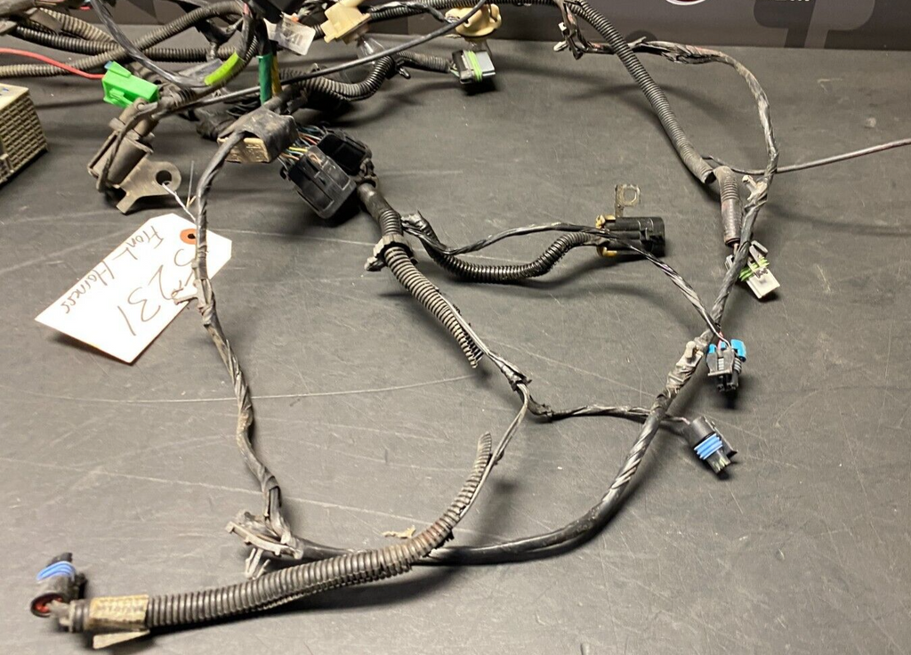 2001 CORVETTE C5 Z06 OEM FRONT END WIRING HARNESS HEADLIGHTS ETC USED