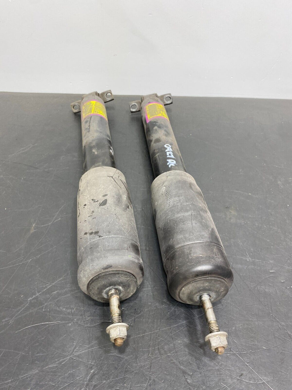 2012 CORVETTE C6 GRANDSPORT OEM FRONT STRUTS PAIR DRIVER PASSENGER SHOCKS USED