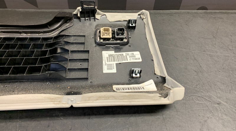 2013 CORVETTE C6 GRANDSPORT OEM DRIVER LOWER DASH KNEE PANEL GREY