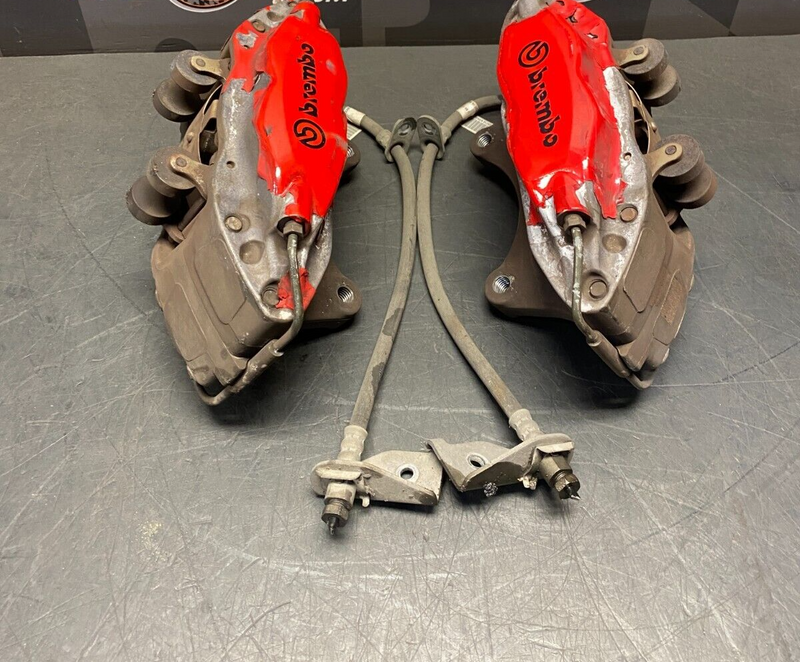 2015 CHEVROLET CAMARO SS OEM FRONT BRAKE CALIPERS PAIR DRIVER PASSENGER USED