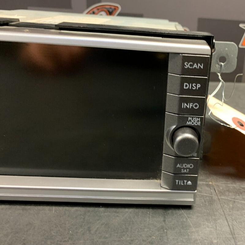 2008 SUBARU WRX STI HATCHBACK OEM RADIO WITH NAVIGATION USED