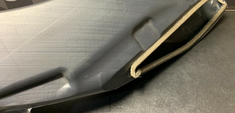 2018 CORVETTE C7 Z06 OEM DRIVER REAR BRAKE DUCT