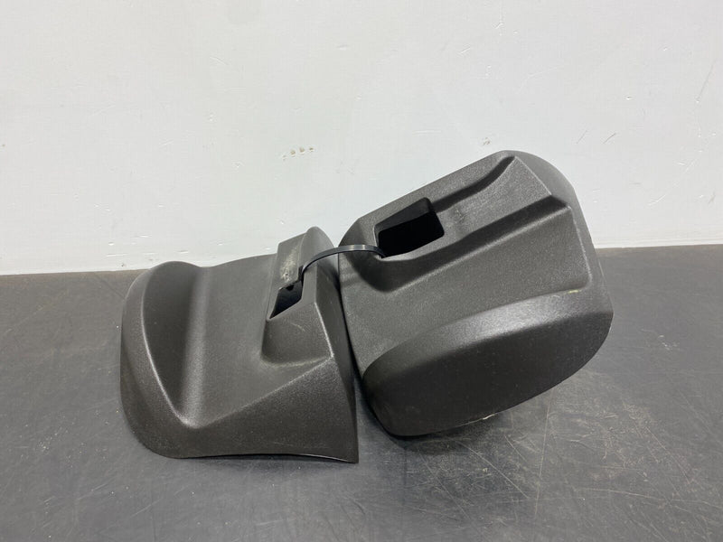 2006 CORVETTE C6 OEM REAR TARGA TOP LATCH HOLDER COVERS PAIR TRIM USED