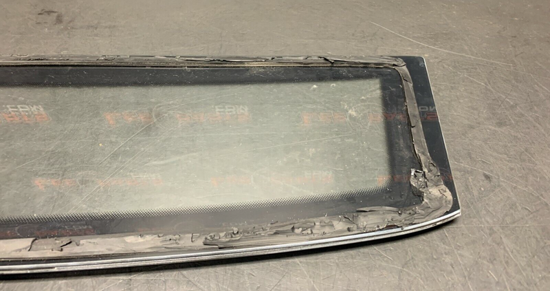 2010 AUDI R8 OEM REAR PARTITION ENGINE COMPARTMENT GLASS