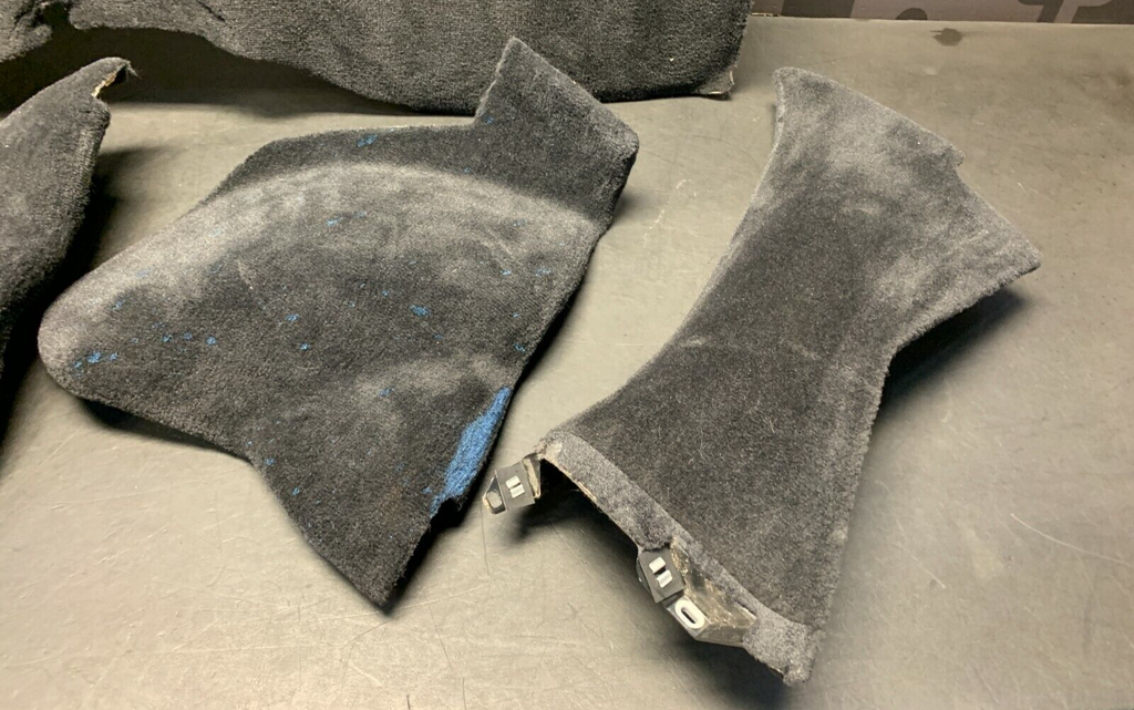 2006 PORSCHE CAYMAN S 987 OEM BLACK CARPET REAR INTERIOR LINER -SEE PICS-