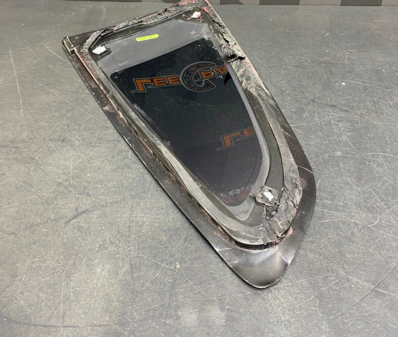 2016 FORD MUSTANG GT350R OEM DRIVER LH REAR QUARTER GLASS WINDOW USED
