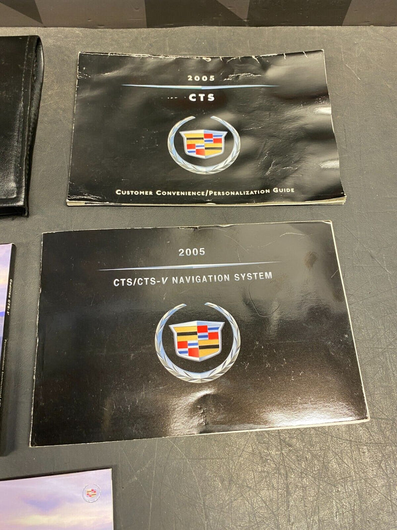 2005 CADILLAC CTS V CTS-V OEM OWNERS MANUAL SET BOOKLETS USED