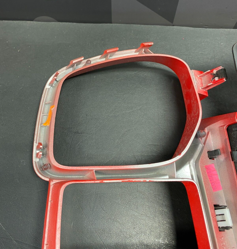 2011 CHEVROLET CAMARO SS OEM GAUGE CLUSTER BEZEL TRIM PAINTED RED USED