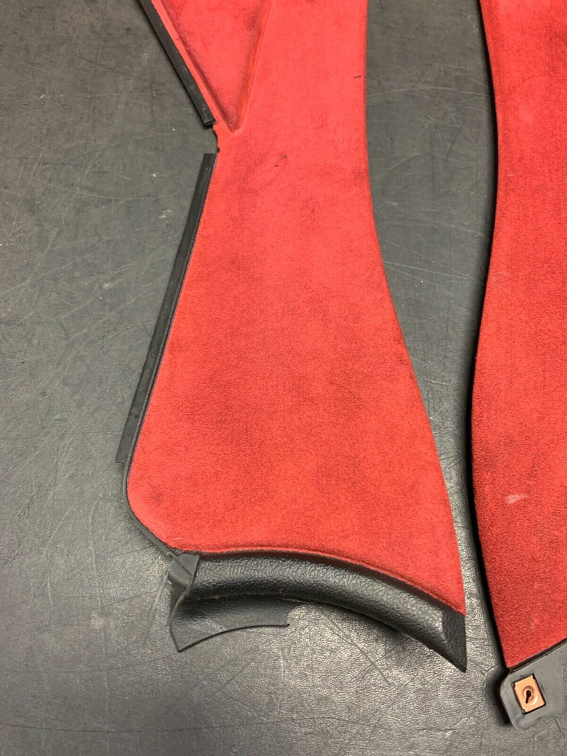 2006 PONTIAC GTO OEM RED CENTER CONSOLE SUEDE TIRM SIDE PANELS