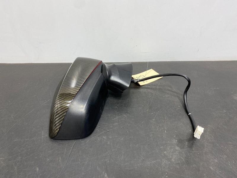 2017 SUBARU BRZ FRS 86 OEM PASSENGER RH SIDE VIEW MIRROR WITH CARBON CAP USED
