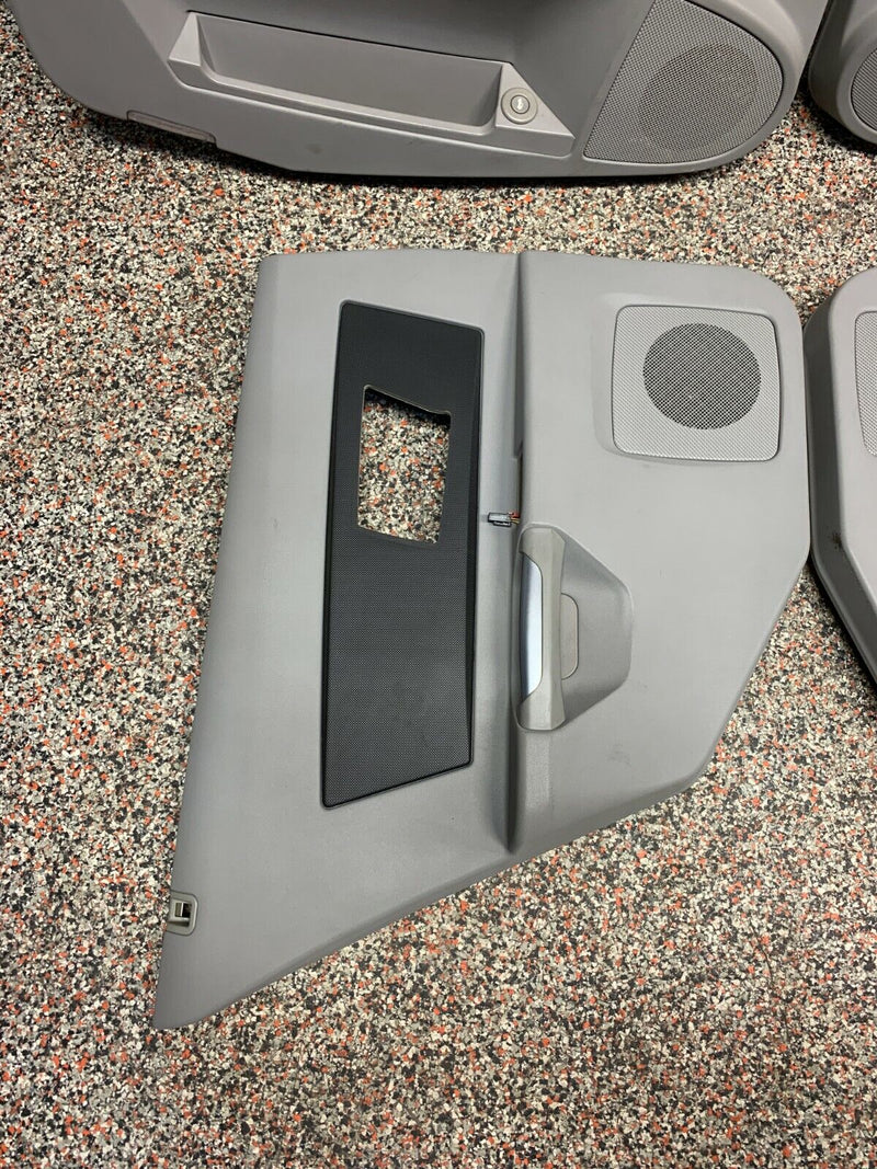 2005 CADILLAC CTSV CTS-V OEM GREY FRONT REAR DOOR PANELS