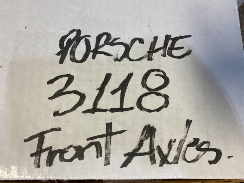 2007 PORSCHE 911 TURBO 997.1 OEM FRONT CV AXLES PAIR DR PS USED **NEEDS BOOTS**