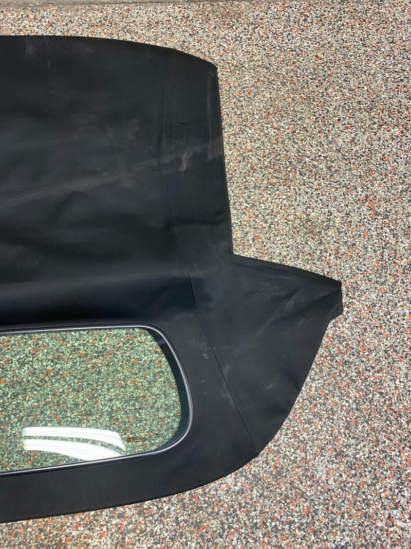 2007 CORVETTE C6 OEM BLACK CONVERTIBLE SOFT TOP GLASS WINDOWUSED