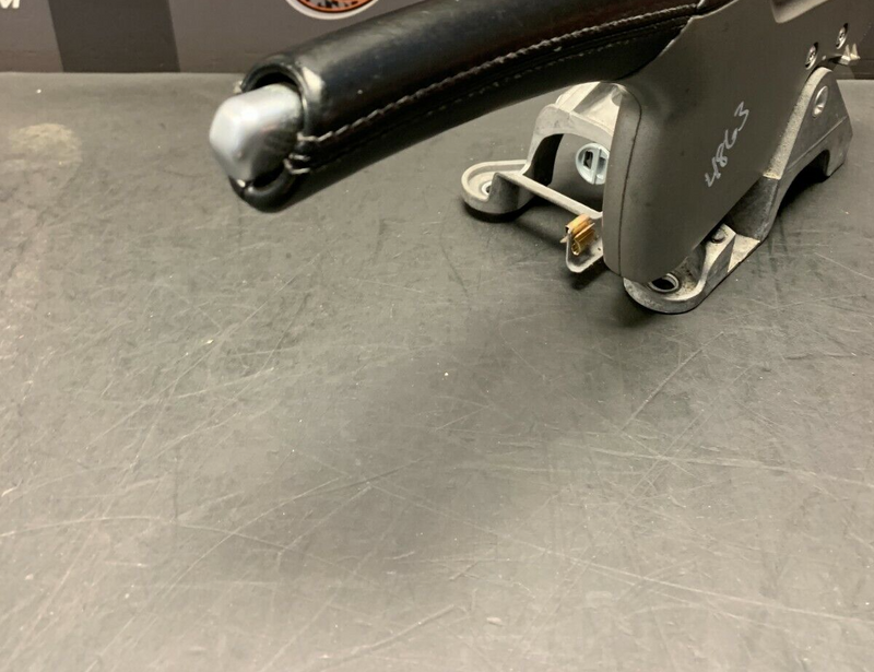 2006 PORSCHE CAYMAN S 987 OEM PARKING E BRAKE HANDLE LEATHER STITCHED