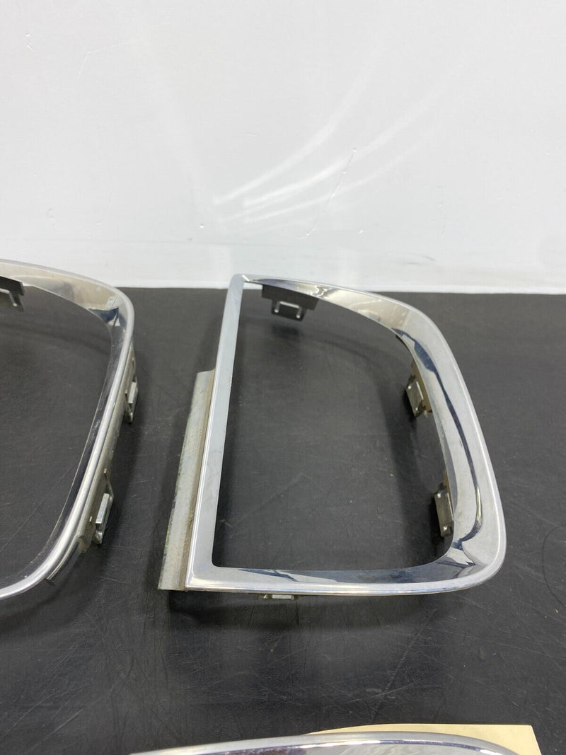 2011 CHEVROLET CAMARO SS OEM CHROME TAIL LIGHT TRIM RING SET OF (4) USED