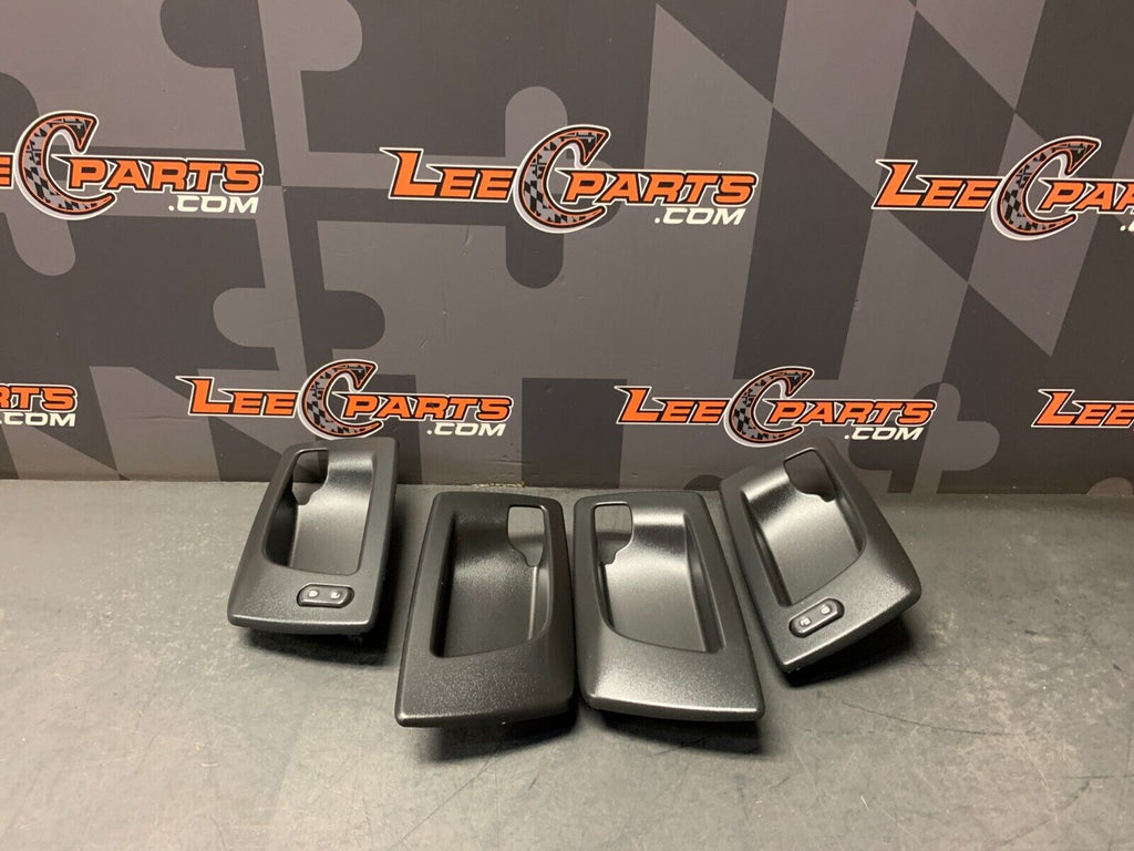 2004 CADILLAC CTS V CTS-V DOOR HANDLE SURROUND SET (4) USED OEM 74k MILES!