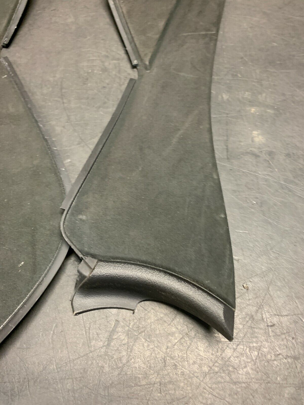 2005 PONTIAC GTO OEM BLACK SUEDE CENTER CONSOLE SIDE TRIM PANELS
